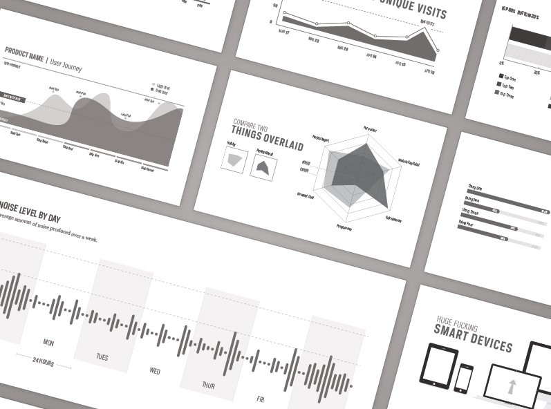 Web Analytic Infographic Elements Vector