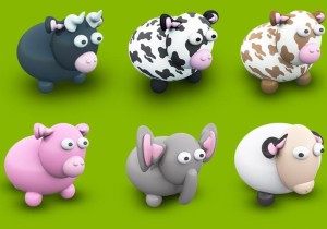 Porcelain Dock Icons