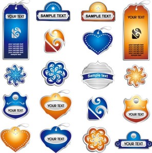 Set Of Vector Price Tags and Labels