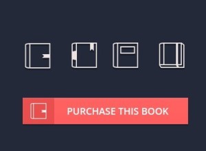 4 Minimal Book Icons PSD