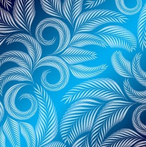 Vector Floral Swirls Background 02