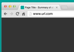 Google Chrome Mockup Template PSD