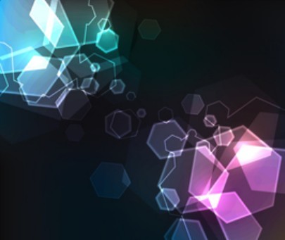 Dark Abstract Shapes Background Vector