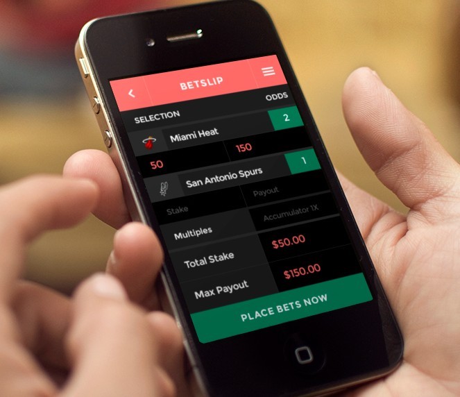 Flat Betslip APP UI Elements PSD