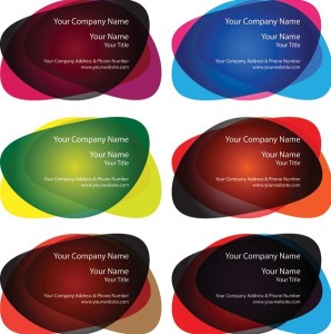 Abstract Oval Business Logo Design Vector