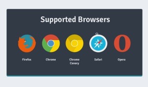 Flat Web Browser Icons