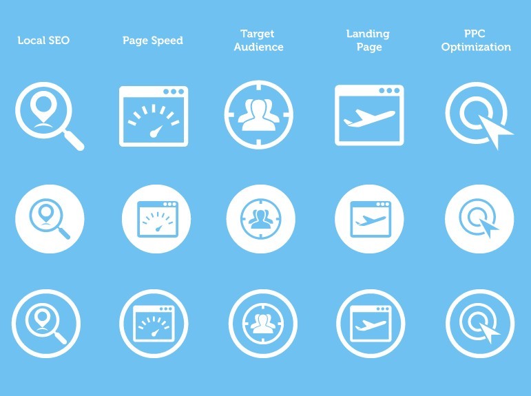 SEO Service Icons Pack