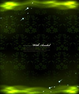 Set Of Abstract Shining Smoke Background