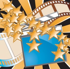 Vector Cinema Poster Background