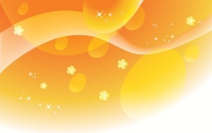 Bright Floral and Abstract Wave Background Vector 07