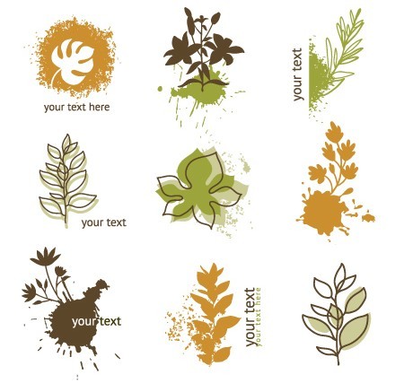 Clean Hand-Drawn Floral Patterns Vector 01