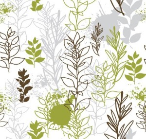 Clean Hand-Drawn Floral Patterns Vector 03