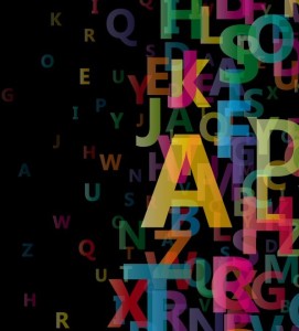 Fashion Colorful Letter Background Vector 02