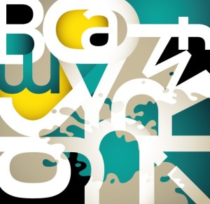 Fashion Letter Background Vector 01