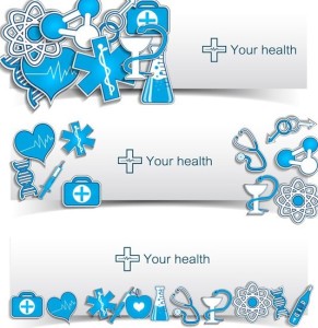 Fresh and Clean Medical Banners Vector 04