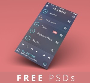 iOS 7 Screen Converter and iGravertical Screen Layers PSD
