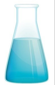 Blue Flask Vectot