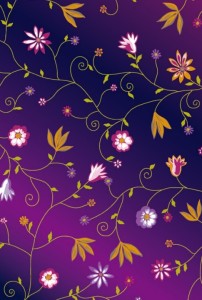 Colorful Floral & Flower Pattern Background Vector