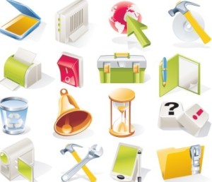 Daily Necessities Icons Vector