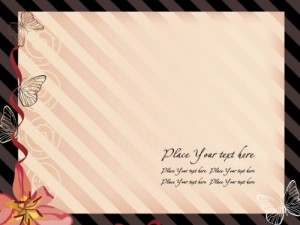 Vintage Note Paper Template Vector 03