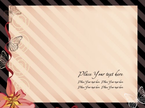 Vintage Note Paper Template Vector 03