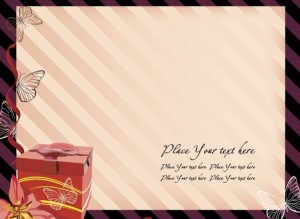 Vintage Note Paper Template Vector 04