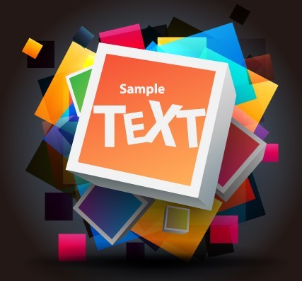 Bright Colored Splash Background Vector 04
