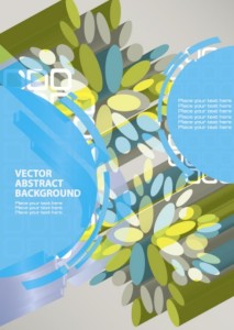 3D Abstract Vector Background