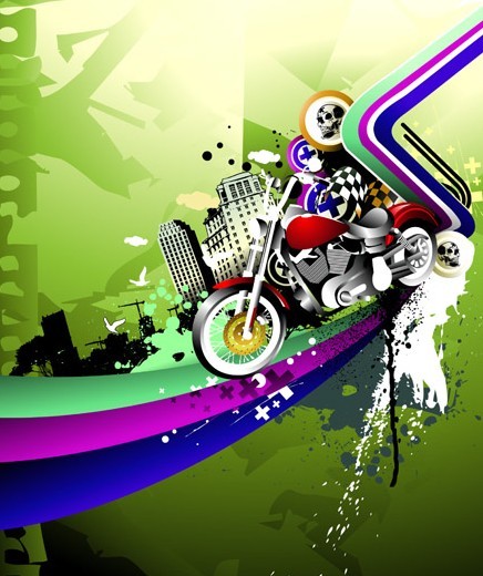 Cool Fashion Lifestyle Illustration Vector 01