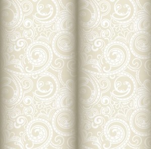 Noble Floral Damask Vector Patterns 01