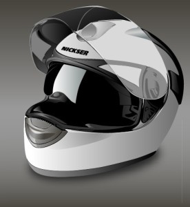 Vector Motorcycle Helmet