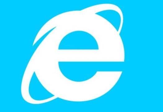 Flat Internet Explorer Logo Vector