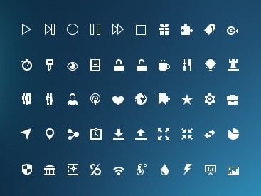 Mini Glyphs Icons Collection #2