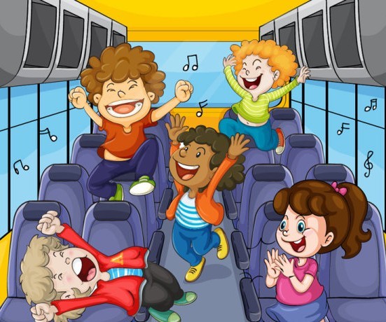 Vector Cartoon Animals and Children Illustration 05