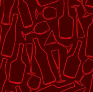 Vector Sketch Foods and Drinks Patterns 03