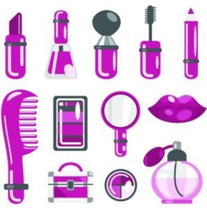 Set Of Vector Cosmetics Products 02