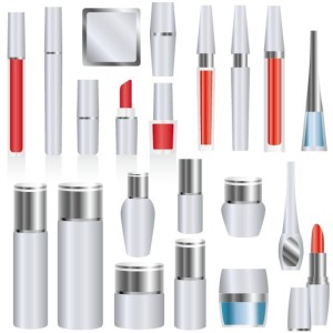 Set Of Vector Cosmetics Products 04