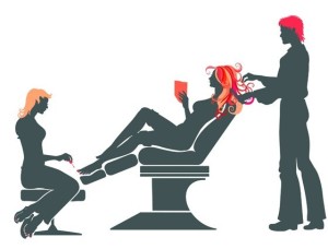 Vector Beauty Hair Salon Illustration 02