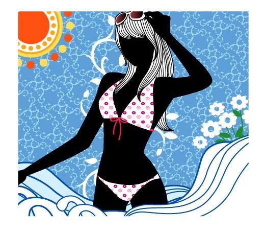 Vintage Modern Lifestyle Illustration Vector 04