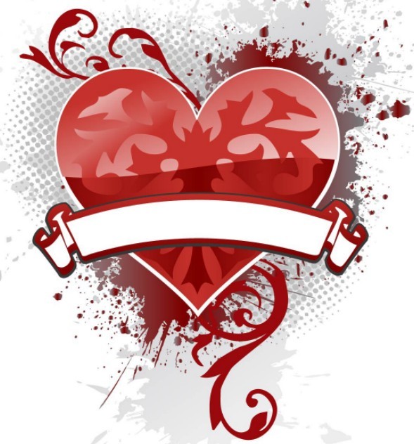Creative Poker Playing Card Heart Design Vector