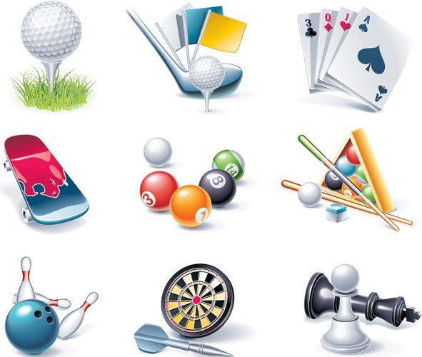 Set Of Vector Sports Icons
