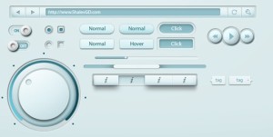 Subtle Blue UI Kit