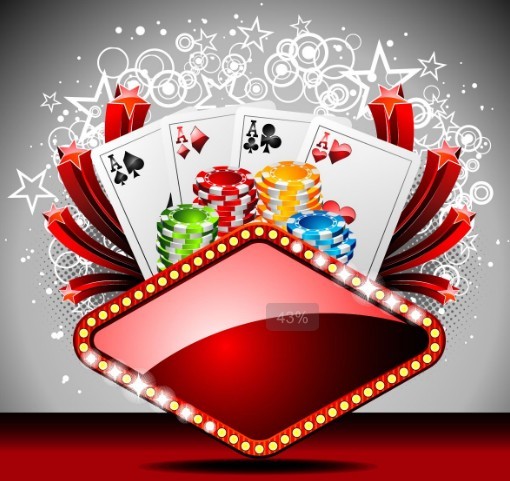 Vector Casino Poster Design Elements 04