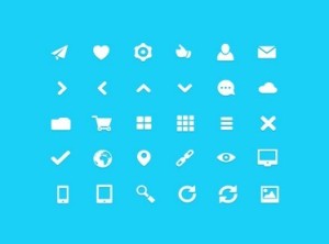 30+ Minimal Vector Web Icons Pack - FatiCons