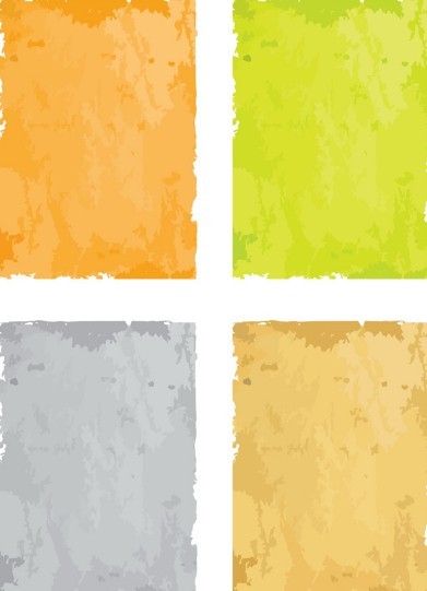 Set Of Colorful Vector Grunge Backgrounds 01