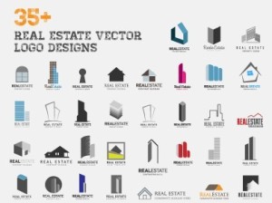 Set Of Vector Real Estate Logos