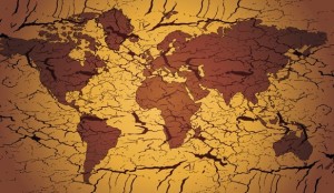 Vector Old World Map 01