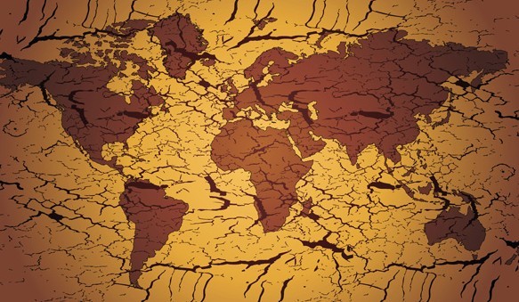 Vector Old World Map 01