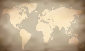 Vector Old World Map 02