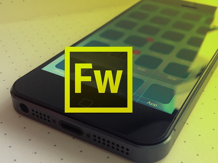 iOS 7 Springboard Wireframe Template